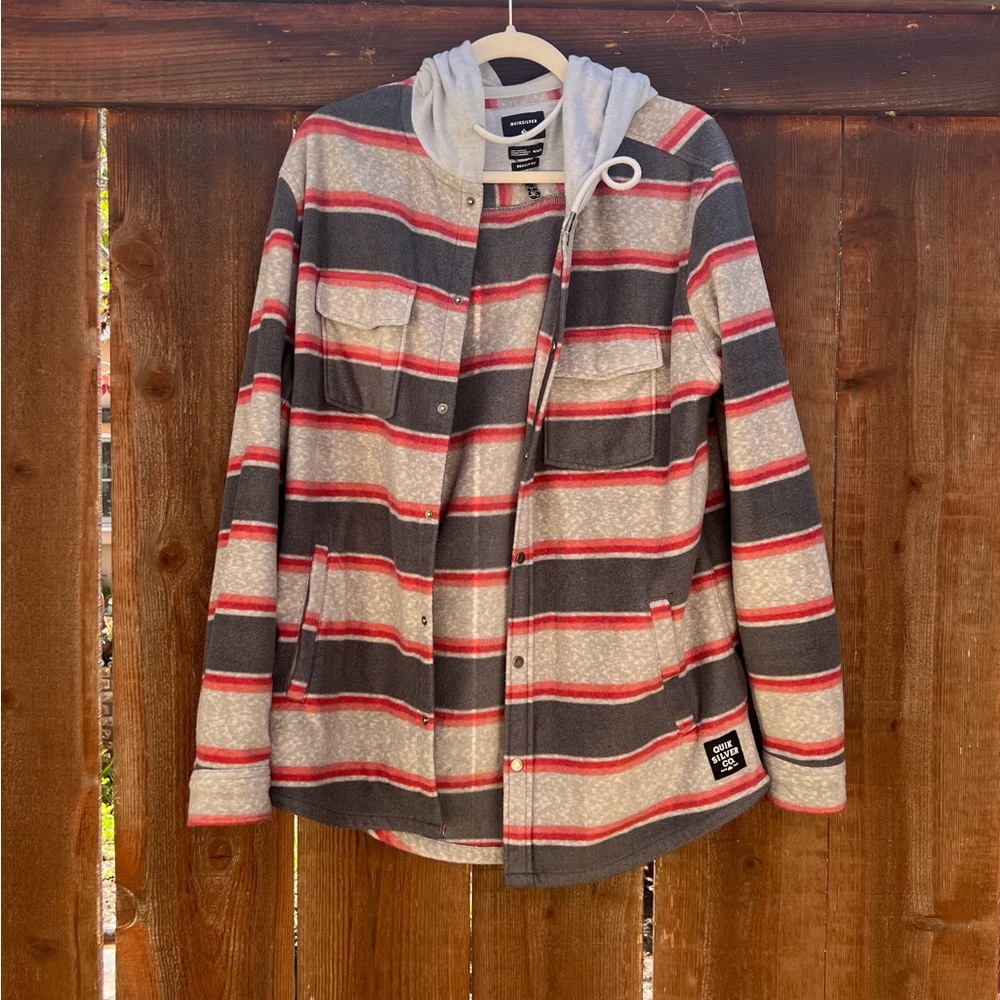 Surf Days Long Sleeve Hooded Shirt